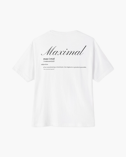 Minimal Maximal Oversized Tee